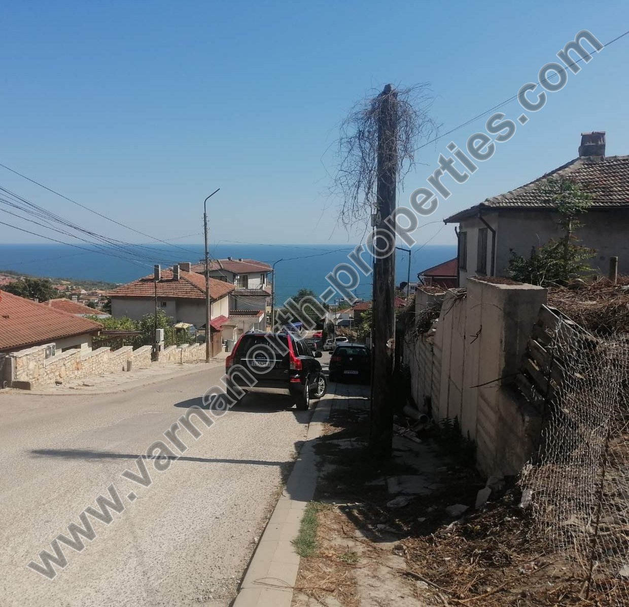 Парцел в централната част на Балчик и с морска гледка — снимка 1