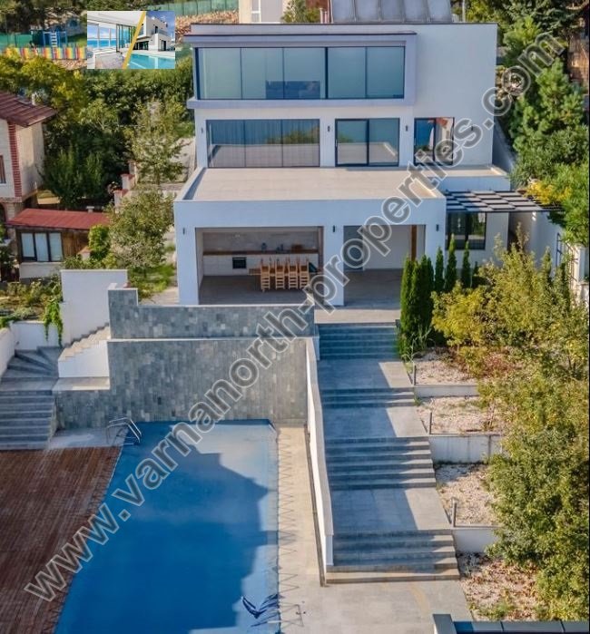 A spacious and bright house with a fantastic panoramic view of the sea — House in Balchik